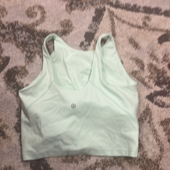 Lulu🍋 Align High Neck tank, wild mint size 8 EUC - Picture 5 of 9